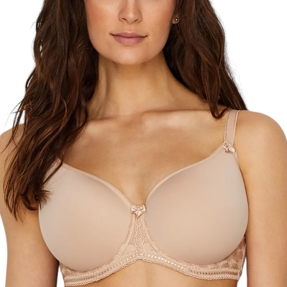 PANACHE women’s Cari Spacer bra champagne full bust underwire 30E NWT - Picture 1 of 8